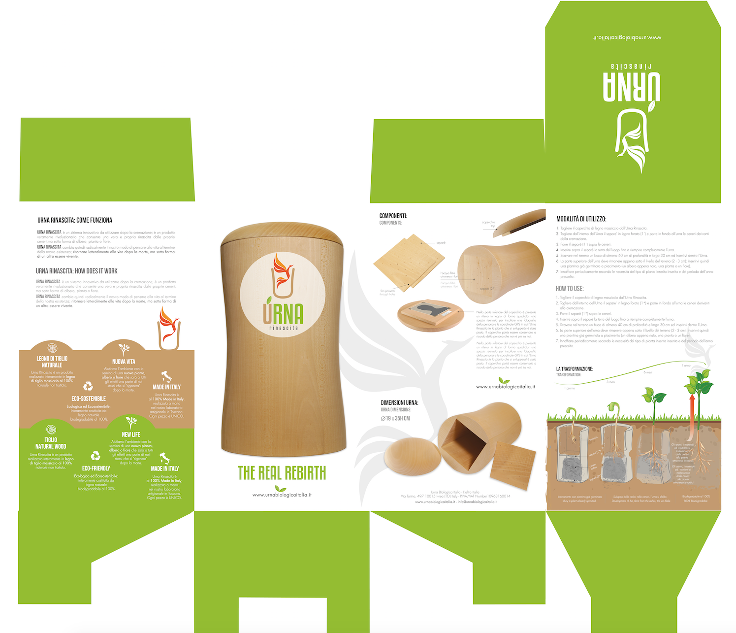 packaging Urna Biologica
